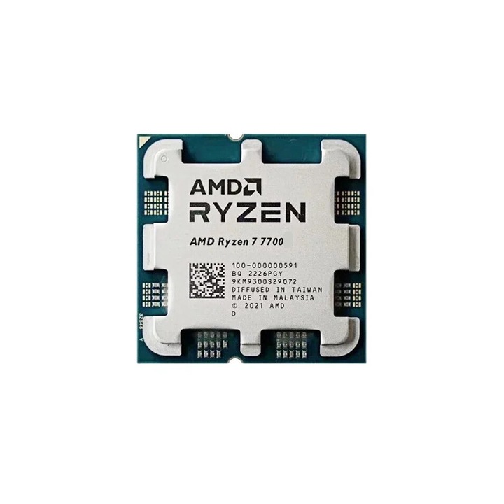Процесор AMD Ryzen 7 7700, 8 ядра, 16 нишки, 5,4 GHz, DDR5, Socket AM5