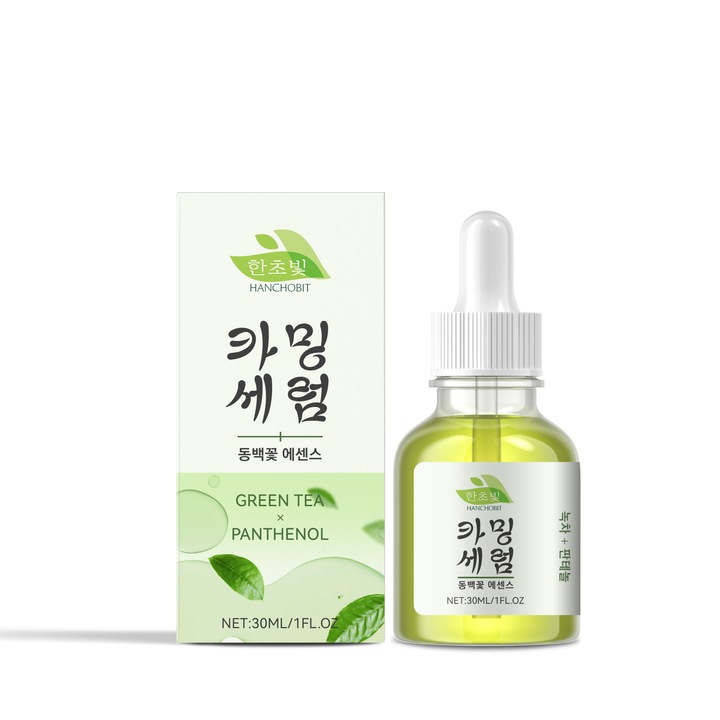 Ser pentru ten cu extract de ceai verde, hidratant, 30ml