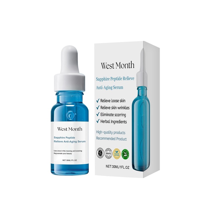 Ser pentru fermitate fata, West&Month, hidratant, aloe vera, 30ml