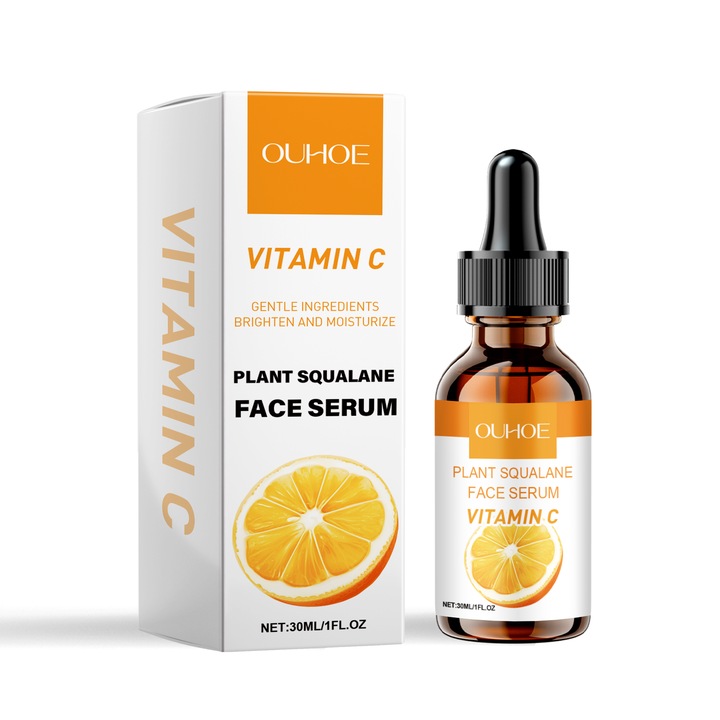 Хидратиращ серум за лице, OUHOE, намалява бръчките, подобрява еластичността на кожата