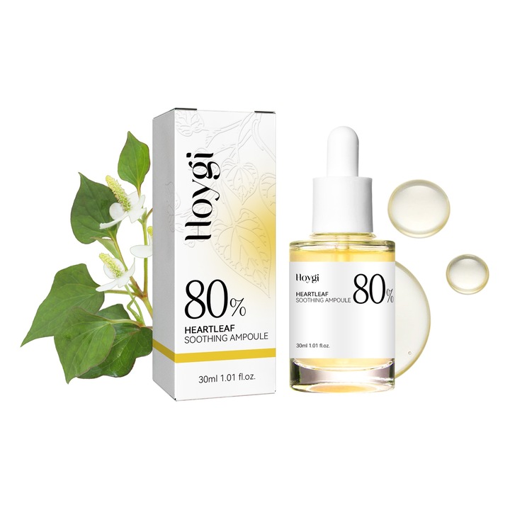 Ser pentru ten Hoygi Heartleaf Soothing, calmare, hidratare, 30ml