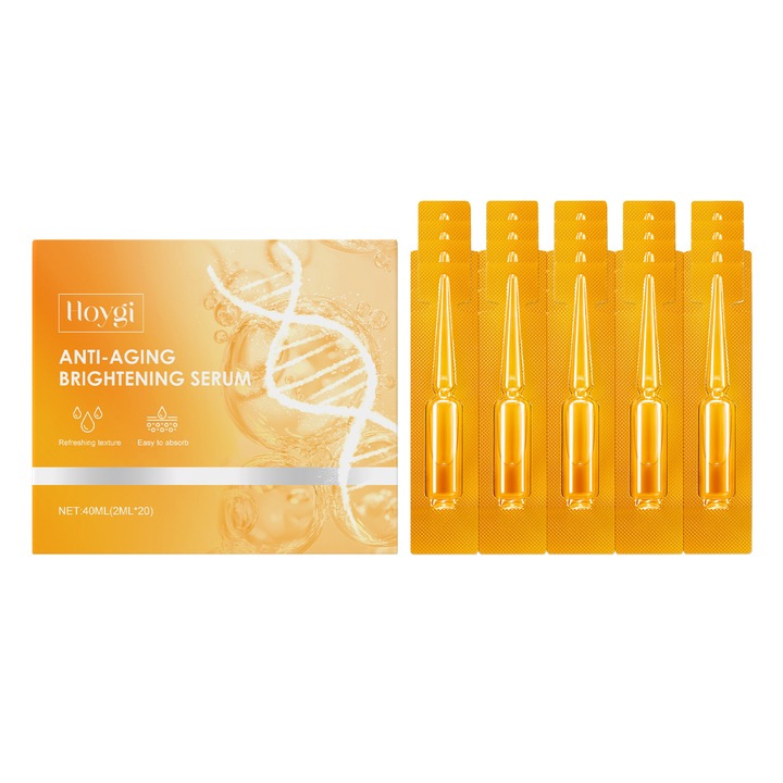 Serum iluminator pentru ten, 1 set, textura usoara, non-grasa, 30ml
