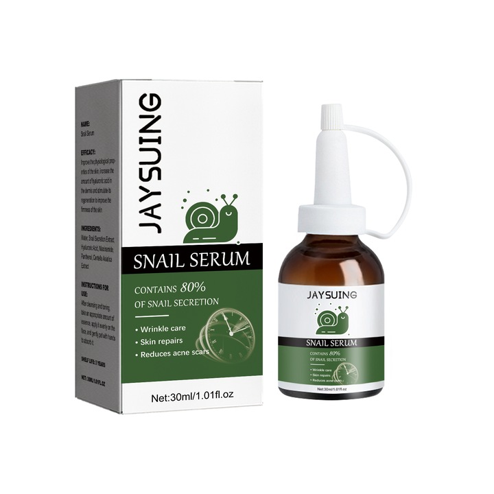 Esenta hidratanta, Jaysuing, anti-rid cu secretie de melc, 30ml