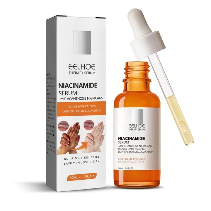 Serum reparare Acanthoderma nigricans, niacinamida, vitamina C, acid hialuronic, 30ml