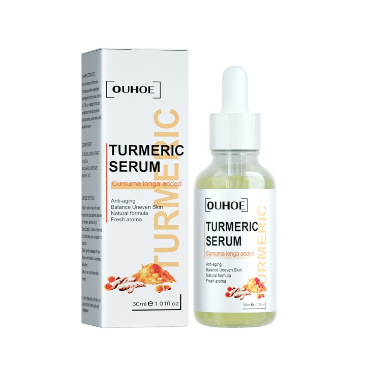 Ser pentru fata, turmeric, 30ml