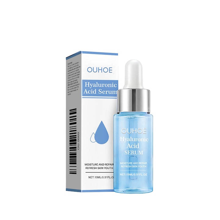 Ser hidratant cu acid hialuronic, pentru ingrijirea pielii, 30ml, set