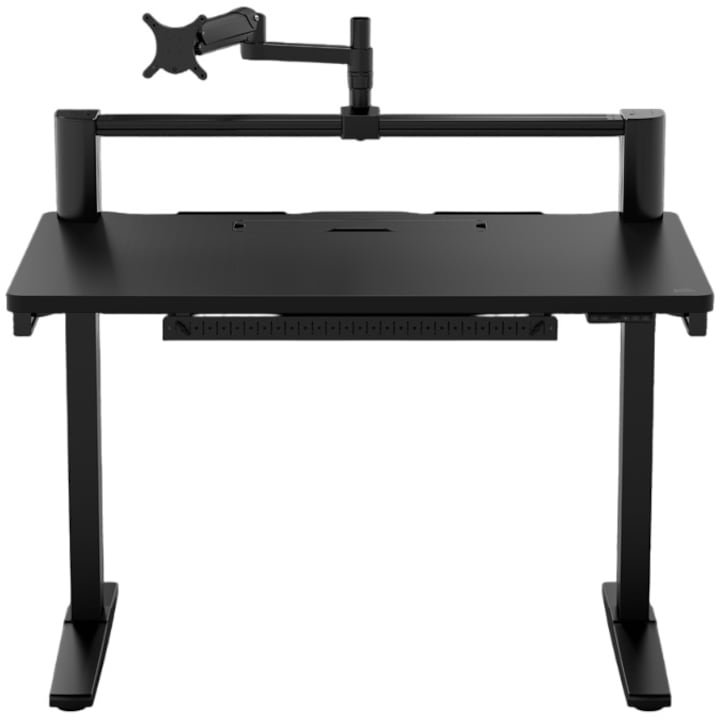 Birou gaming Corsair Platform:4 Elevate, inaltime reglabila electric, brat pentru monitor inclus, In-Desk USB Power, Negru