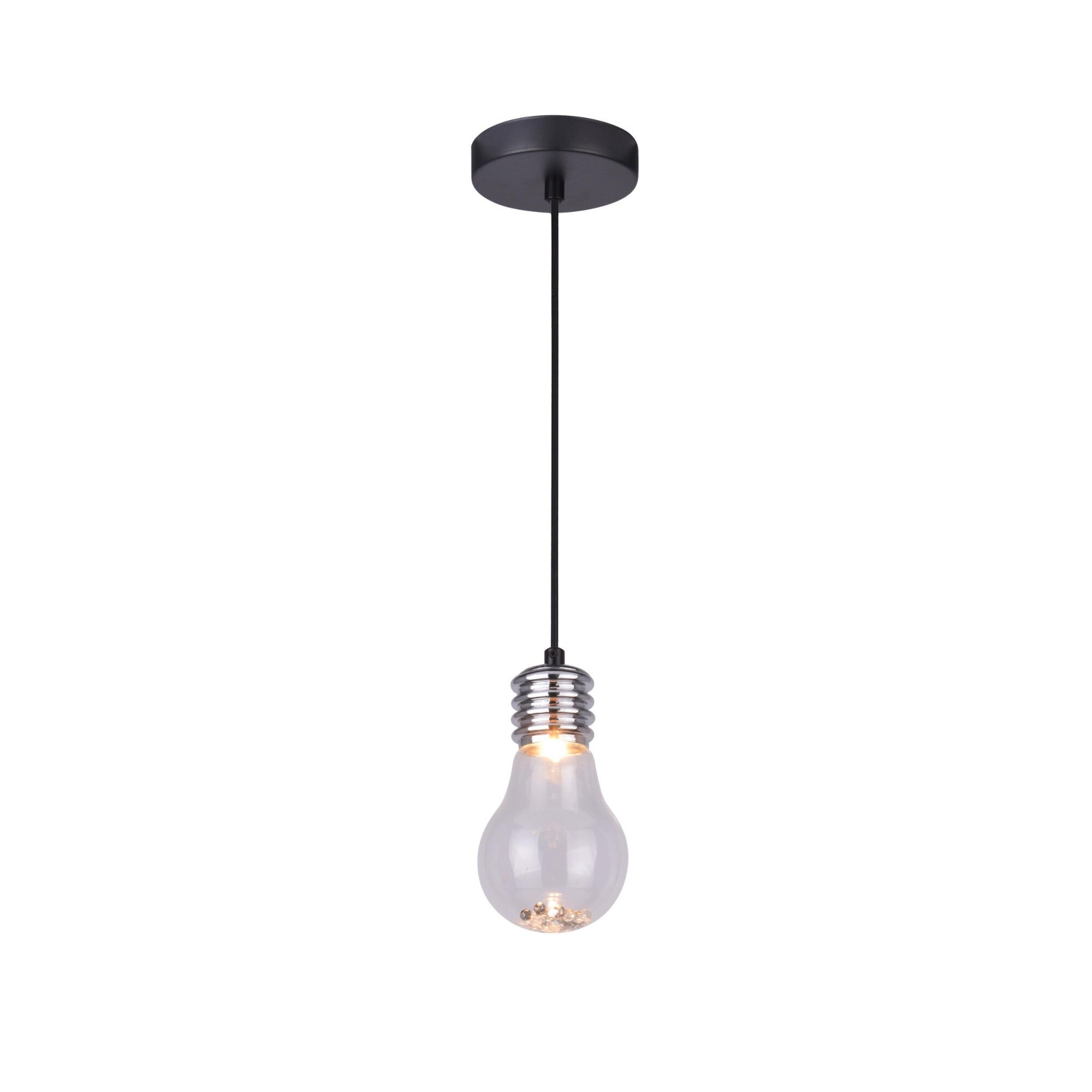 Pendul Breda, Metal, 1x40W, Negru