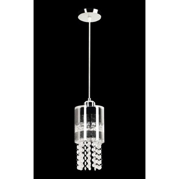 Pendul Lampex Bona 1, 60W, E27, Metal/Sticla, Gri/Argintiu Pendul Lampex Bona 1, 60W, E27, Metal/Sticla, Gri/Argintiu