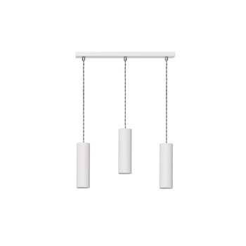 Pendul Lampex Rollg, GU10, 3 x 40 W, Alb Pendul Lampex Rollg, GU10, 3 x 40 W, Alb
