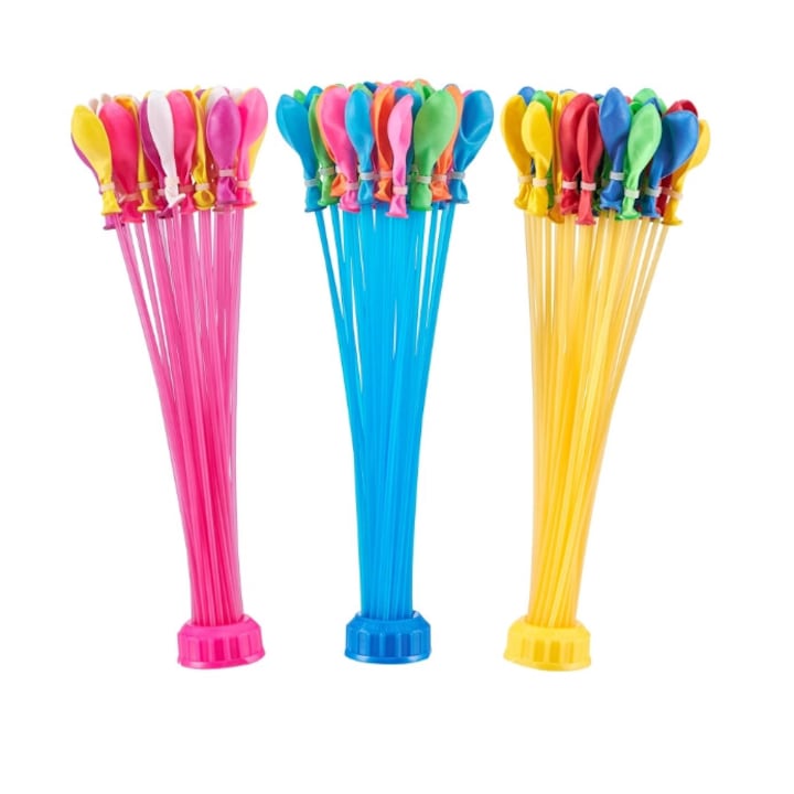 Set de 111 baloane cu apa, multicolore