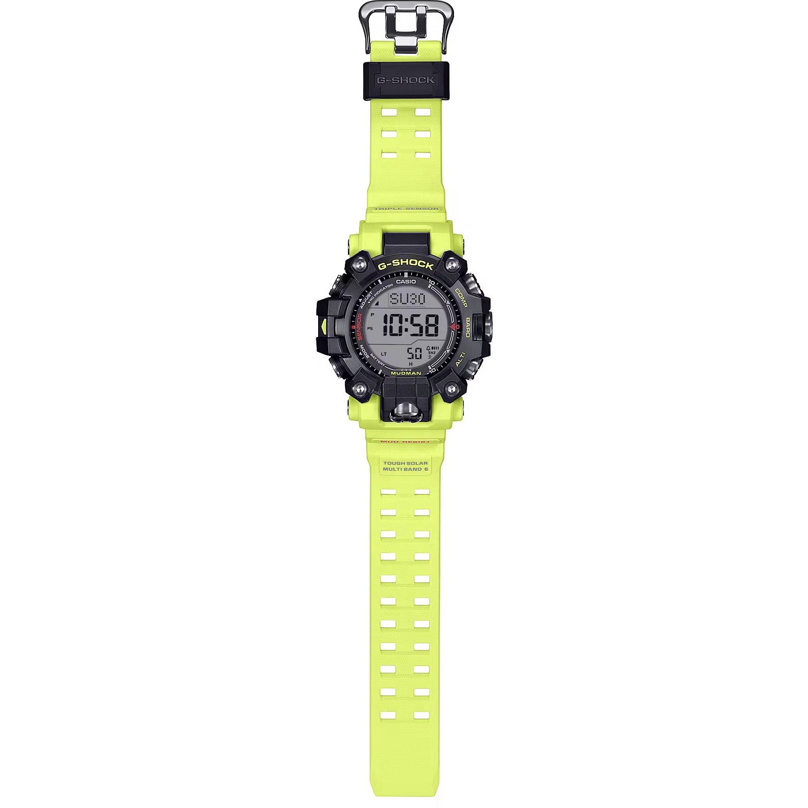 Ceas G-SHOCK Casio Mudman Solar GW-9500MRY-1A9ER, 20 ATM, negru