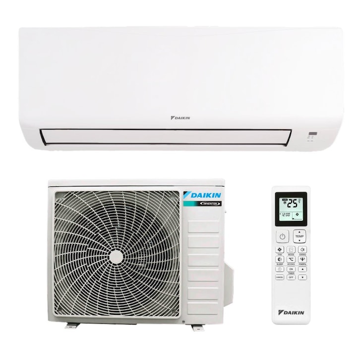 Aparat de aer conditionat Daikin Sensira Bluevolution FTXC60D-RXC60D Inverter 21000 BTU, Clasa A++, Programator 24 de ore, Filtru fotocatalitic, Mod "Somn confortabil", Mod putere