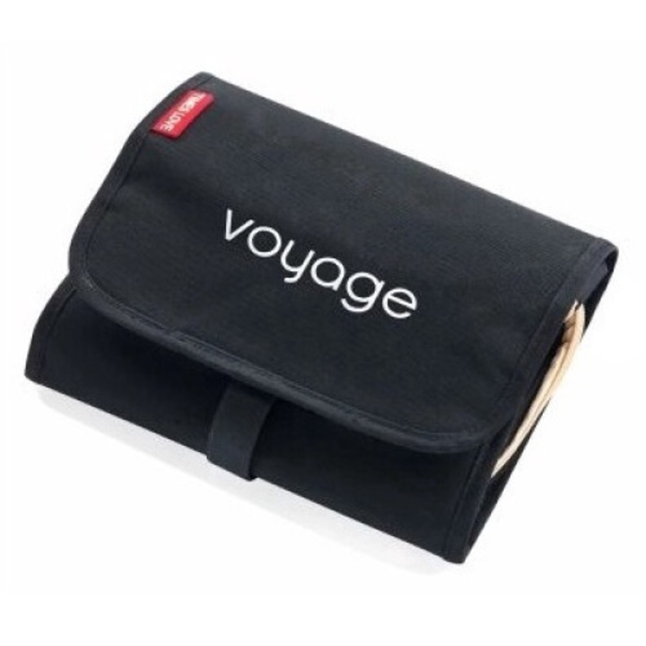 Geanta cosmetice 3 in 1 CarryOn 605070, pliabila, 52x24 cm, poliester, negru