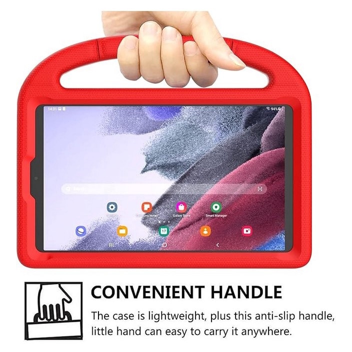 Husa tableta pentru copii, pentru Samsung Galaxy Tab A9 8, 7 inchi, rosu, Patamiyar