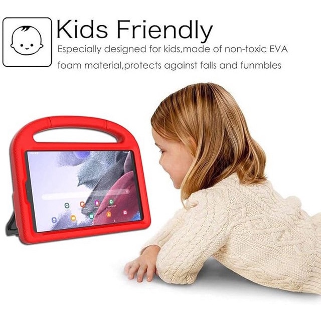 Husa tableta pentru copii, pentru Samsung Galaxy Tab A9 8, 7 inchi, rosu, Patamiyar