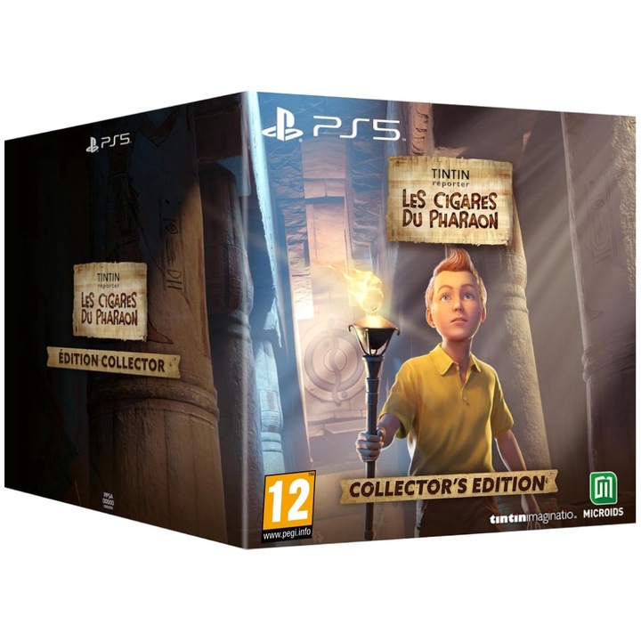 Tintin Reporter Cigars Of The Pharaoh Collector's Edition Playstation 5 Játékszoftver