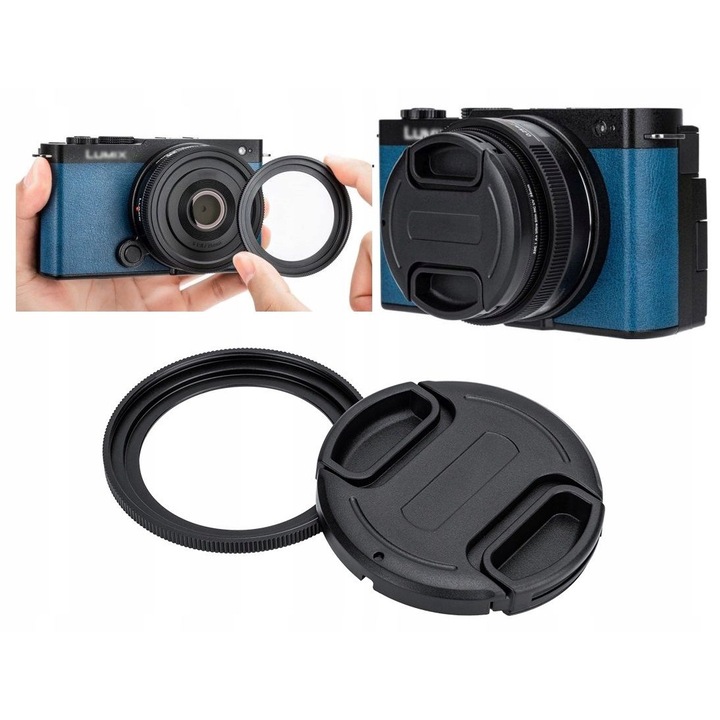 Capac de montare a filtrului de reducere adaptor pentru Panasonic Lumix S 26mm f/8 / RN-SR26
