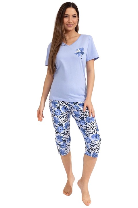 Pijama dama Regina 698 albastru M