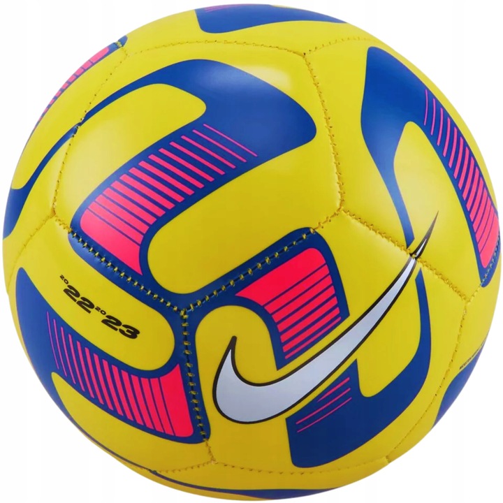 Minge fotbal Nike Pitch, 5, galben, set de antrenament