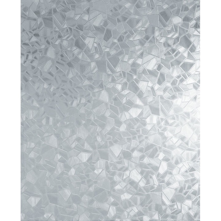 Folie autocolanta d-c-fix pentru geam, vitraliu transparent, 45 cm X 100cm, vanzare la metru, Model translucid geometric
