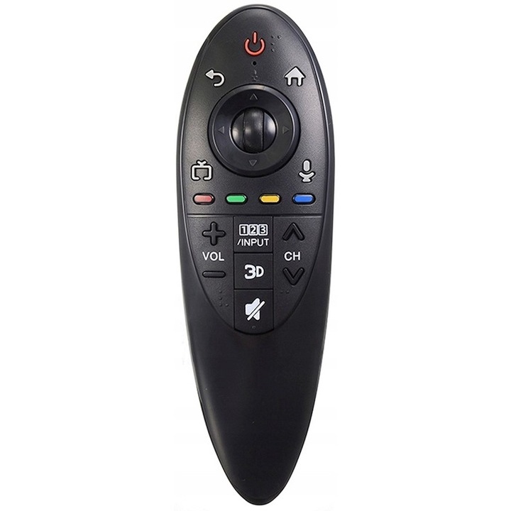 Дистанционно за LG Smart TV AN-MR500 AN-MR500G, Greenwaze, USB, функция индикатор, Черен