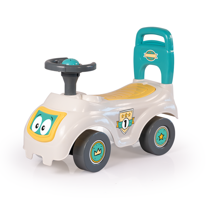 Masinuta Ride-on Dolu - Sit'n ride, alb/verde