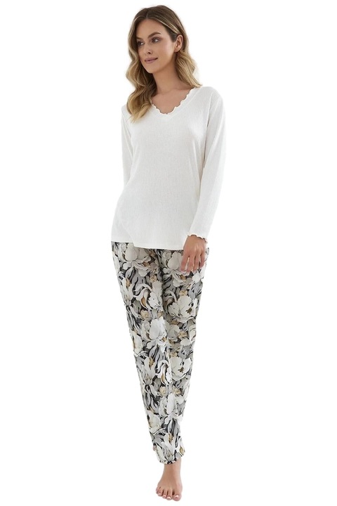 Pijama dama Cana 417 Vanilla XL