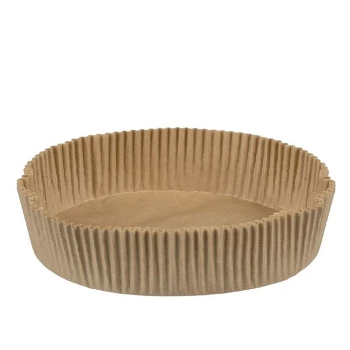 Set 25 forme de copt de unica folosinta pentru Air Fryer, dimensiune Ø20x4.5cm