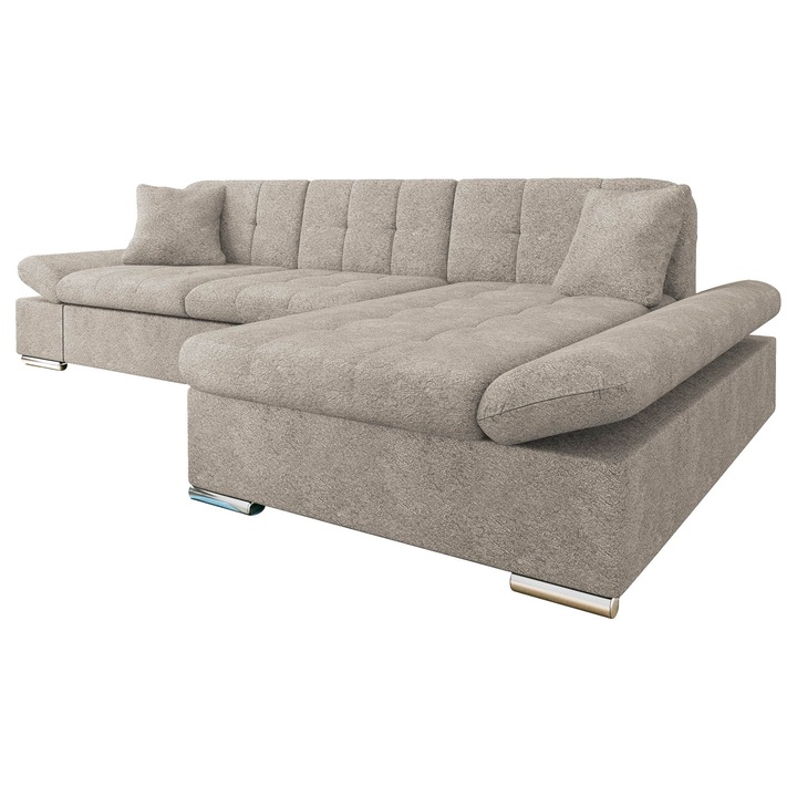 Coltar Magnir Dreapta, MIRJAN24, taupe, 161x278x76 cm