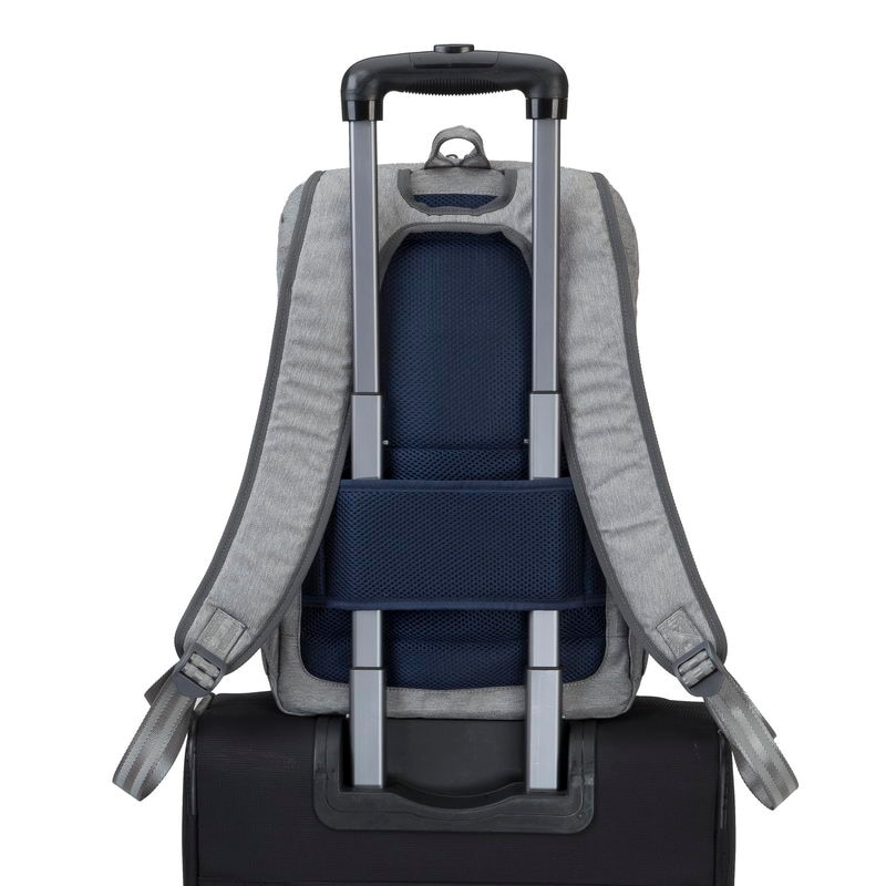 Rucsac laptop Rivacase Business, 15.6", Grey