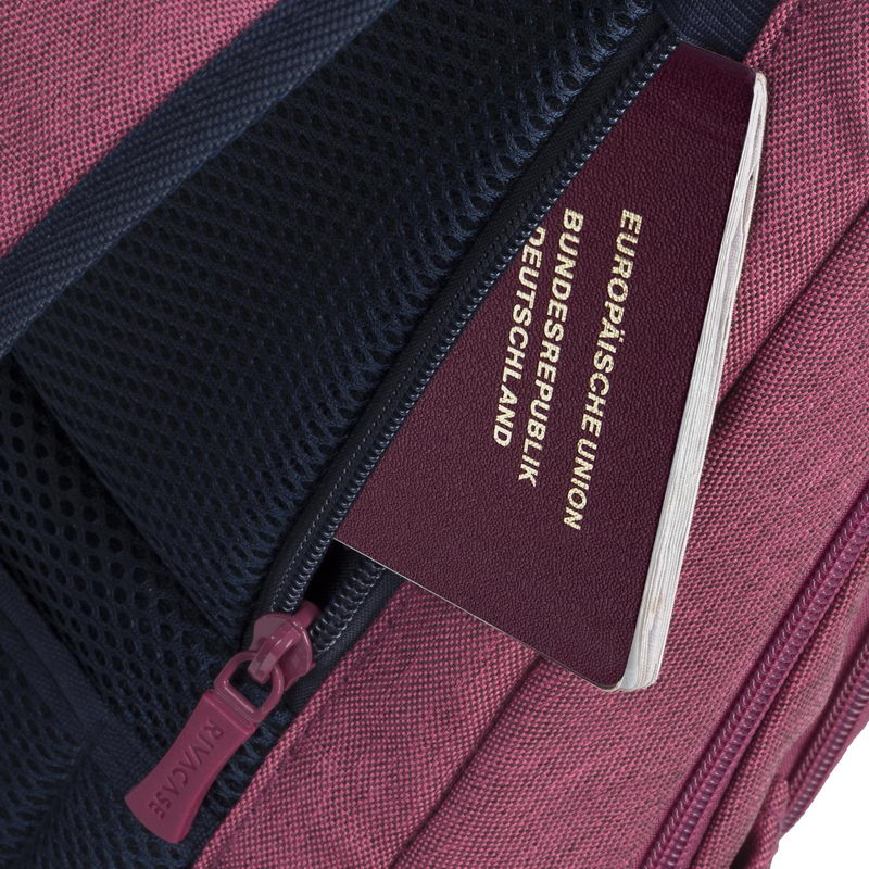 Rucsac laptop Rivacase Business, 15.6", Red