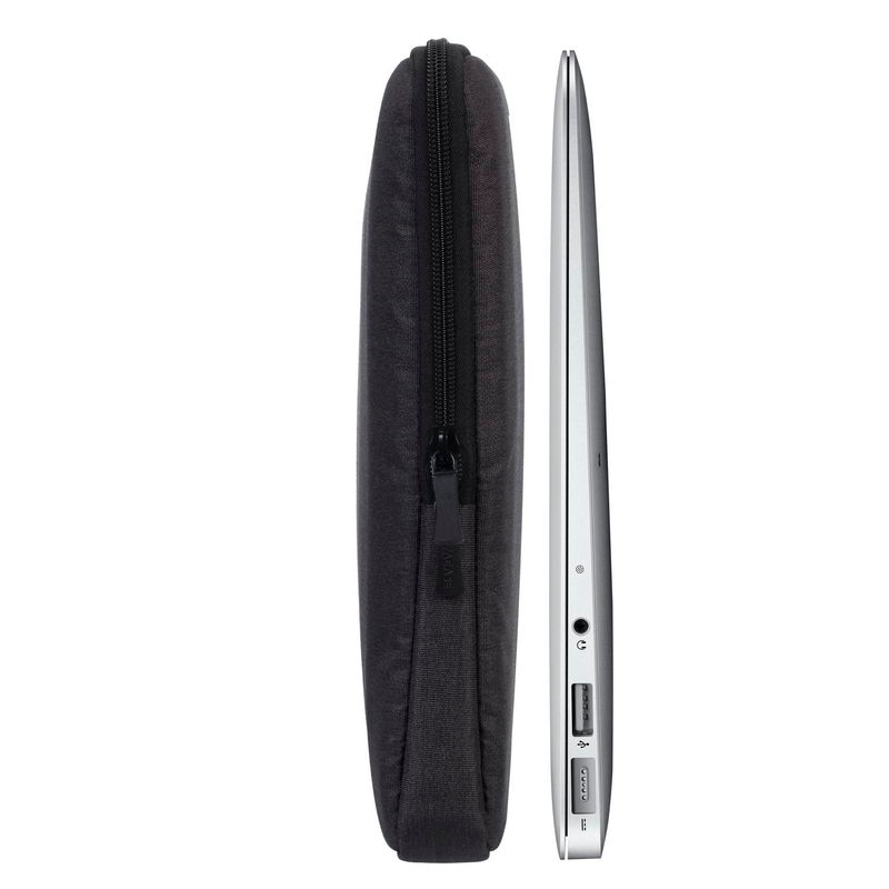 Husa laptop Rivacase Sleeve, 15.6", Black