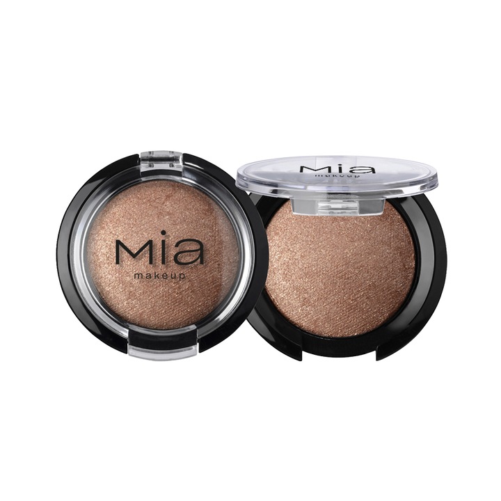 Mia Makeup Baked Eyeshadow Бронзови моно сенки за очи