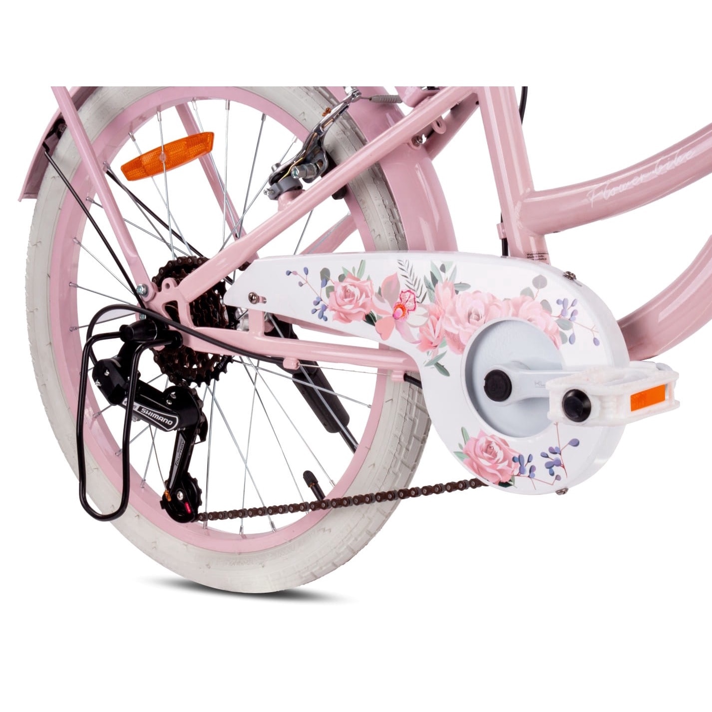 Bicicleta pentru fete, Sun Baby, Flowe Bike, 20 inch, 6 viteze