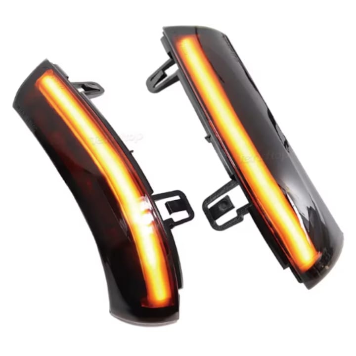 Set 2x Semnalizare Dinamica LED Oglinda Exterioara VW Passat B6, B5.5, Golf 5, Jetta, Eos, Golf 6 Plus, INELAG