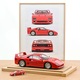 Ferrari F40 1987 Red 1:12 NOREV modellautó