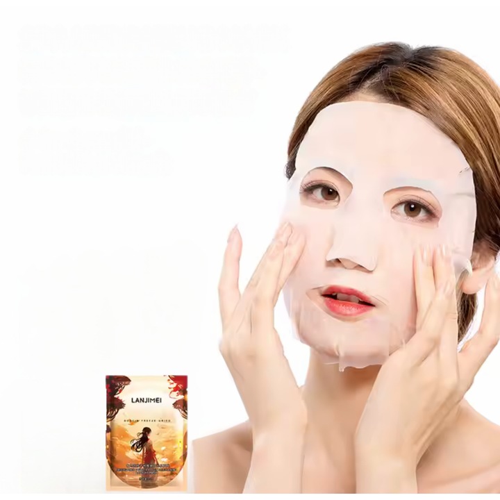 Лиофилизирана прахообразна маска Centella Asiatica, успокояваща и регенерираща кожата, 25 ml