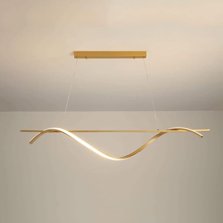 EDC® 30W минималистичен LED полилей с 2.4G wifi дистанционно управление светлинен/студен/топъл/неутрален регулируем интензитет