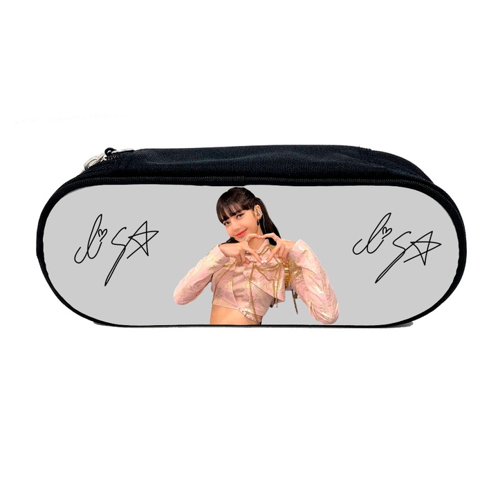 Tolltartó blackpink lisa love kpop, 23x9x7 cm