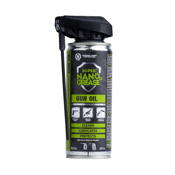 Spray Super Nano Grease Gun Oil - 200 ml