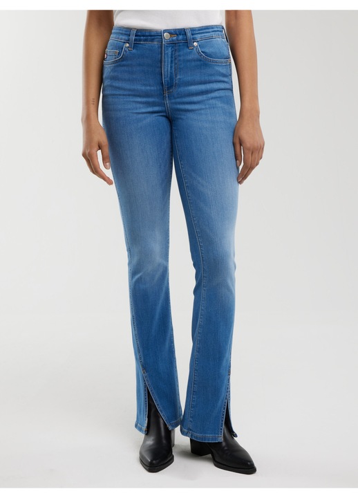 Big Star, Blugi bootcut cu slit-uri frontale Blake 402