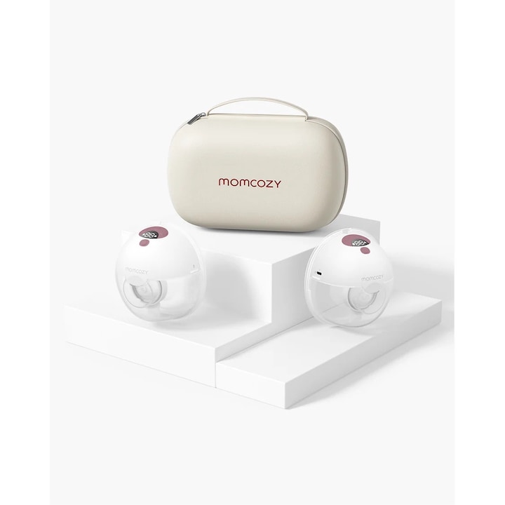 Pompa Dubla de san Portabila DUBLA – MOMCOZY M5 FARA DURERE – 2 buc