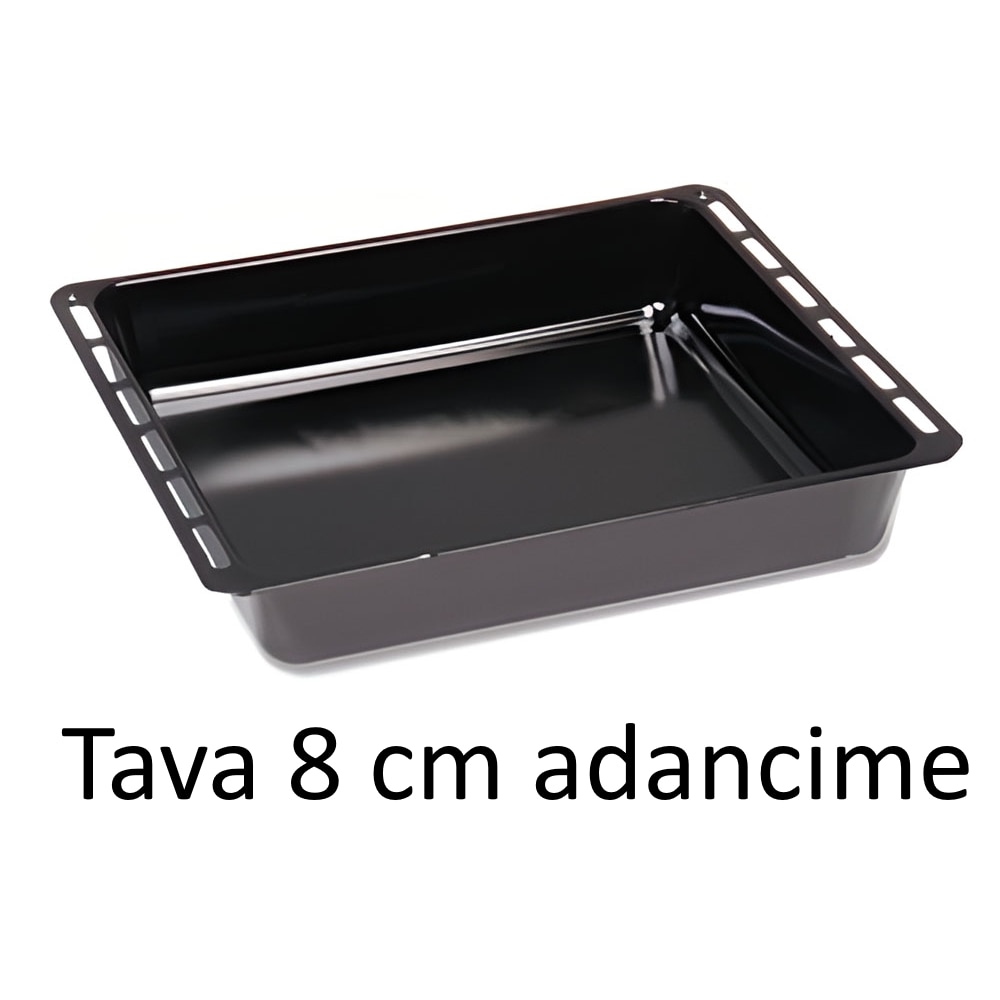 Aragaz Hyundai HCVC23-7260V/WP, 4 zone de gatit, Electric, Butoane push-hide, Latime 60 cm, Airfry, Rotisor, Alb(maner si panou de control inox)