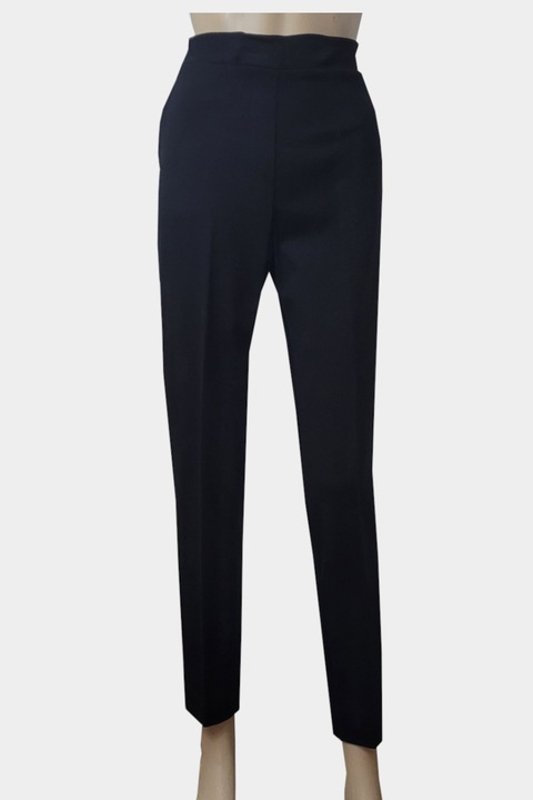 Pantaloni Dama, PC127834, Regular Fit, Negru
