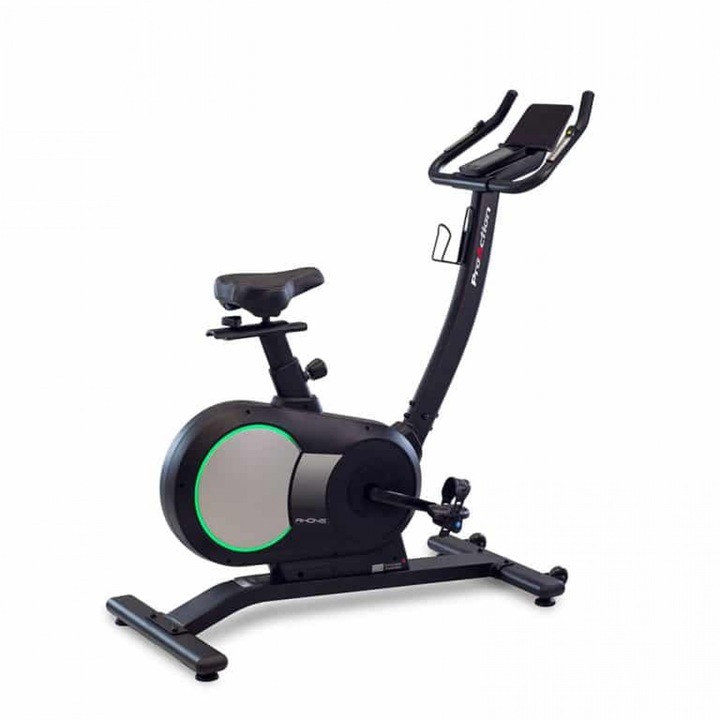 BH FITNESS Rhone H1205 Magnetic Spinning Bike, потребител 120 Kg, маховик 8 Kg, Bluetooth, магнитен, i.Concept, транспортни колела