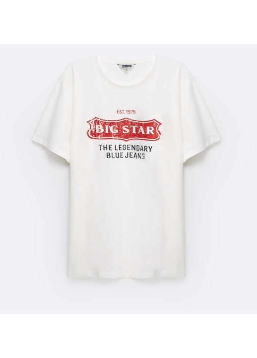 Pamut polo ejtett ujjakkal - 654875, Fehér