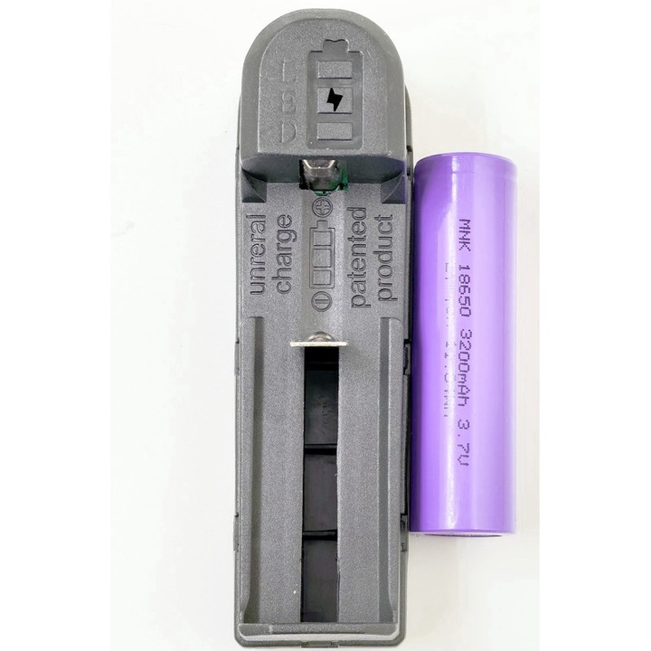 Литиево-йонна батерия MNK 18650 3200mAh 3.7V, лилава