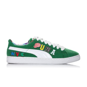 Pantofi sport PUMA BASKET X DEE&RICKY CR Verdant Green/White pentru Barbati Pantofi sport PUMA BASKET X DEE&RICKY CR Verdant Green/White pentru Barbati