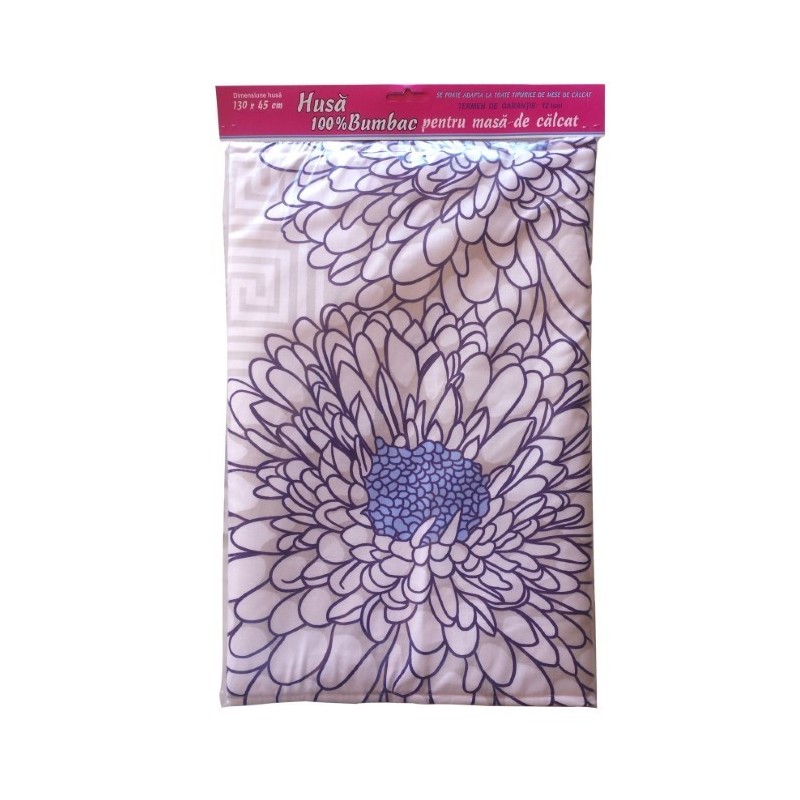 Husa bumbac pt masa calcat 130x45 cm
